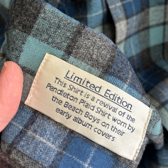 Like new Pendleton Blue Plaid Board Shirt size XL Tall. It’s perfect. - Picture 7 of 16